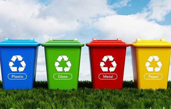 PET recycling bins